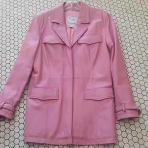 Pamela McCoy leather jacket